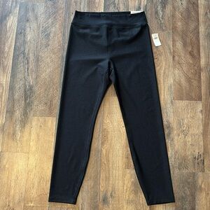 Old Navy Black High Rise 7/8 Ankle Cloud Athletic Leggings